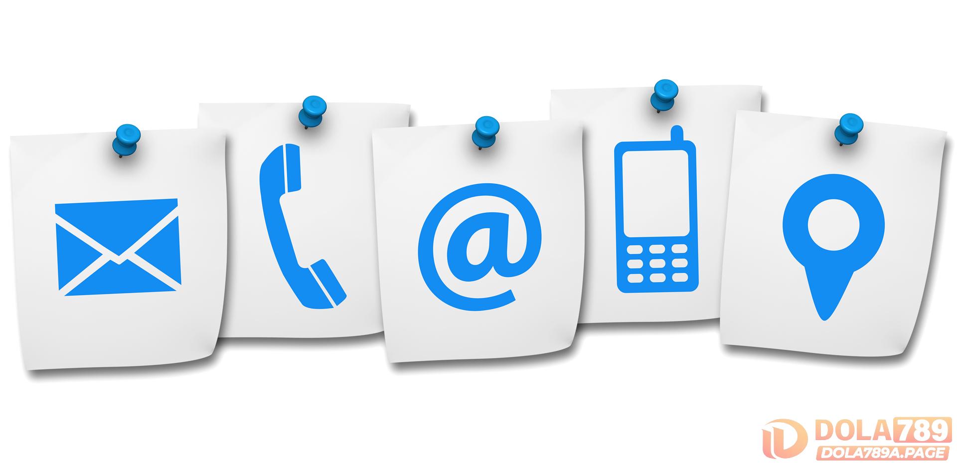 Các kênh MXH để liên hệ với dola789