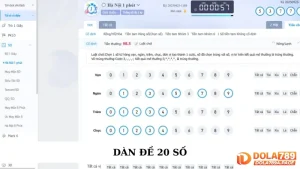 Dàn đề 20 số